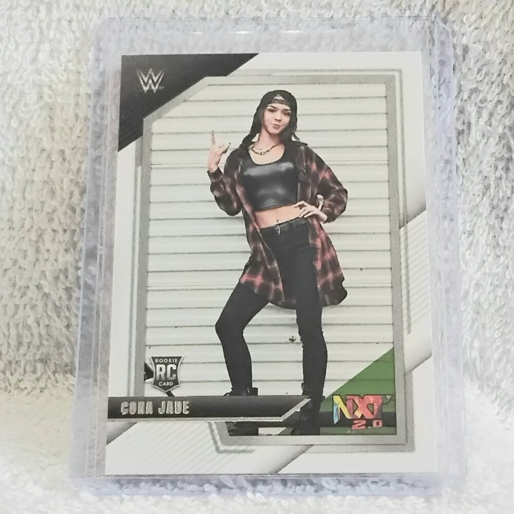 5/$20 Mint 2022 Panini Cora Jade RC NXT/WWE Card 13!!